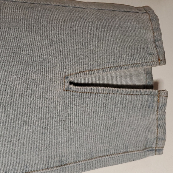 Princess Polly Rosalie Split Ankle Straight Leg Jeans - Picture 7 of 13